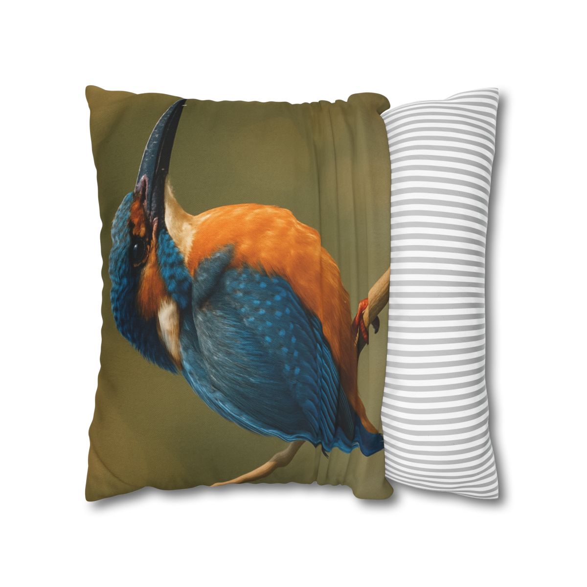 Dawn Drift Kingfisher personalized pillow covers
