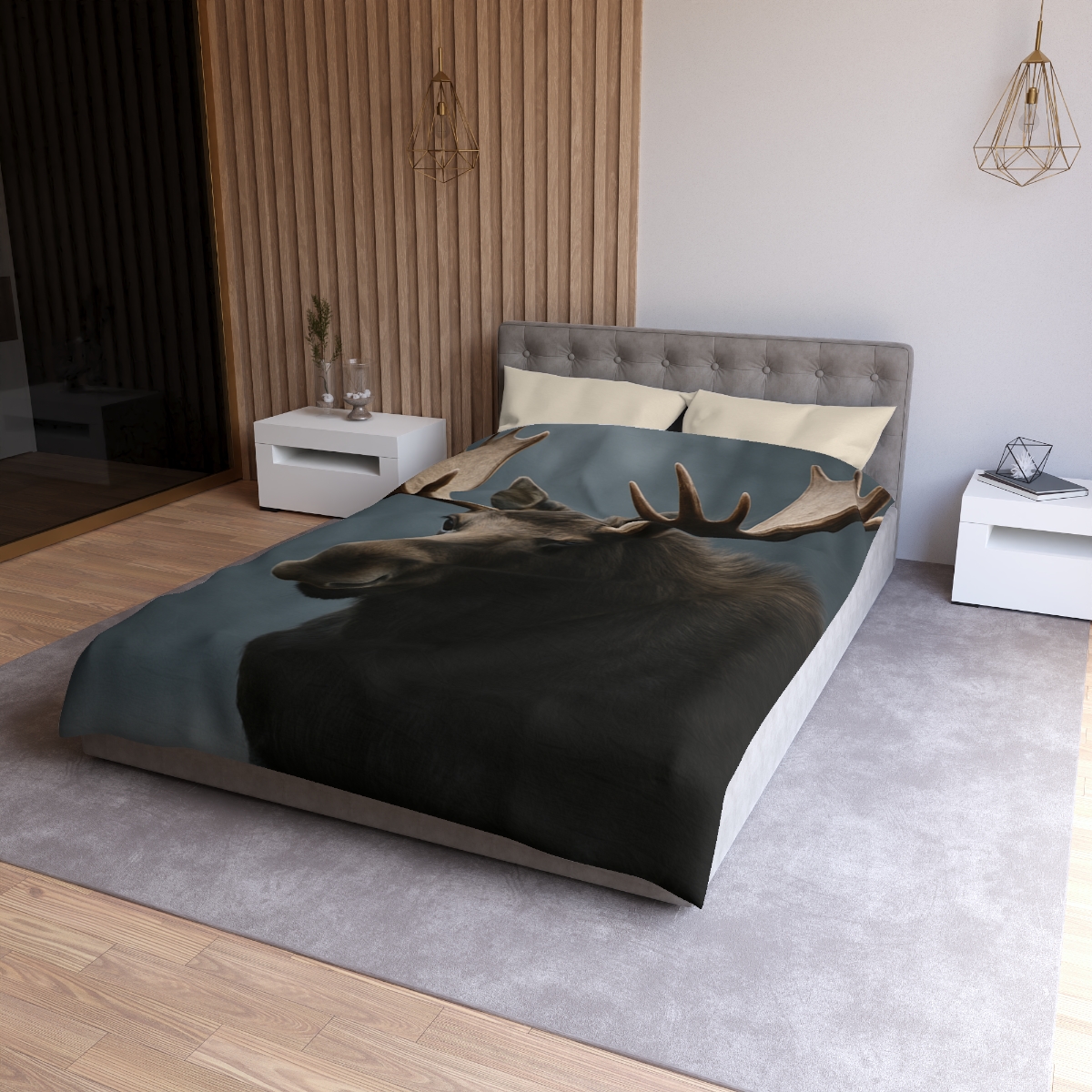 Quiet Titan Moose warm winter duvets