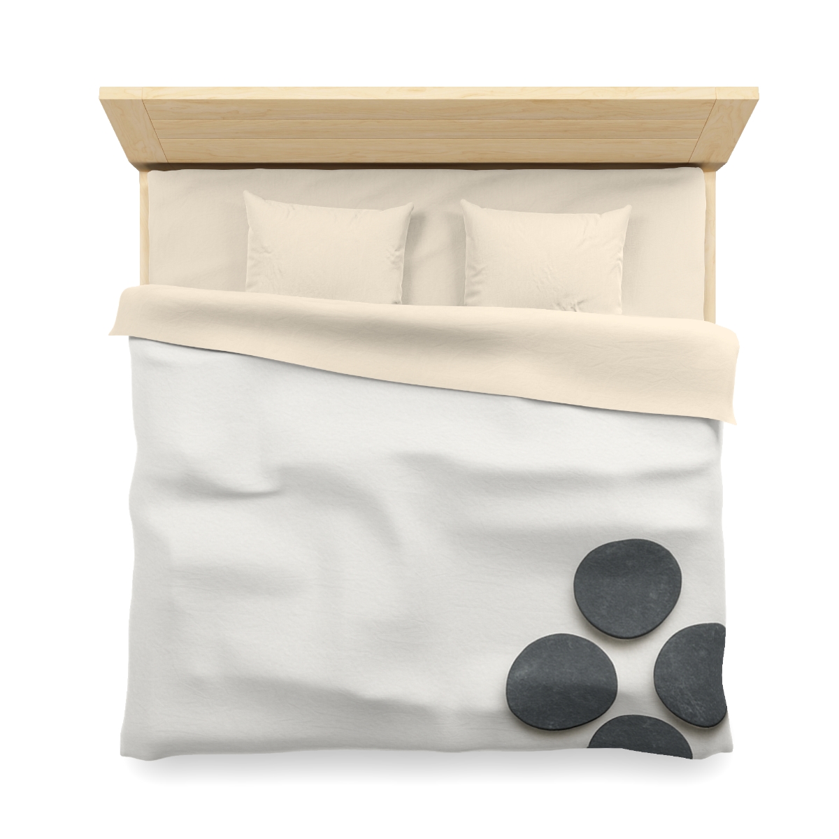 Clustered Dots With Broken Line warm winter duvets