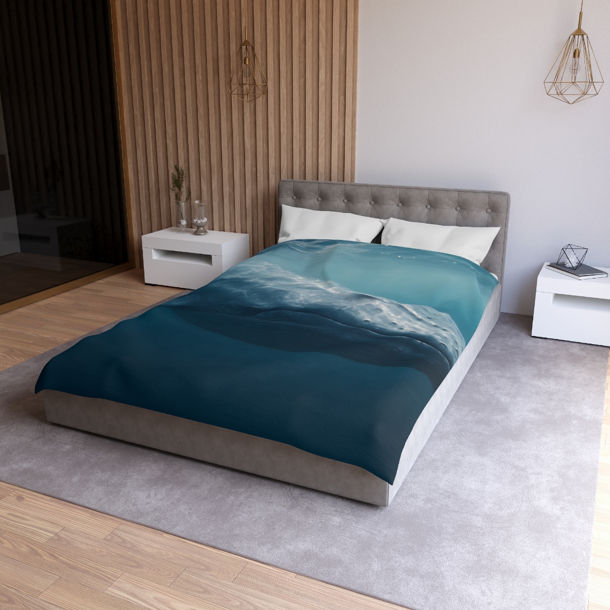 Ocean Song Blue Whale warm winter duvets
