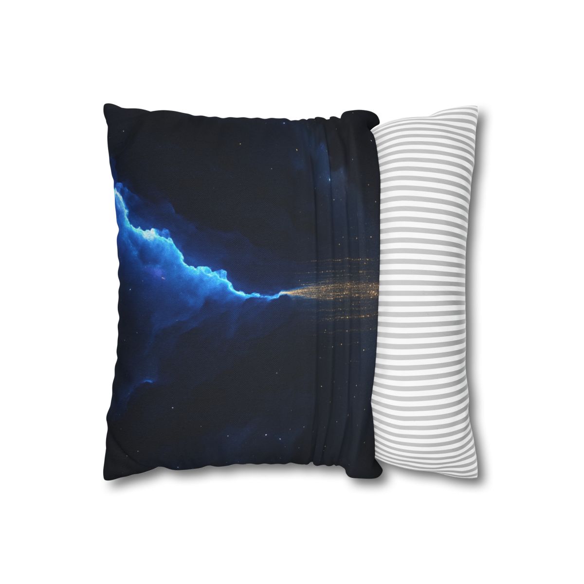 Luminous Rift Starfall stylish decorative pillowcases