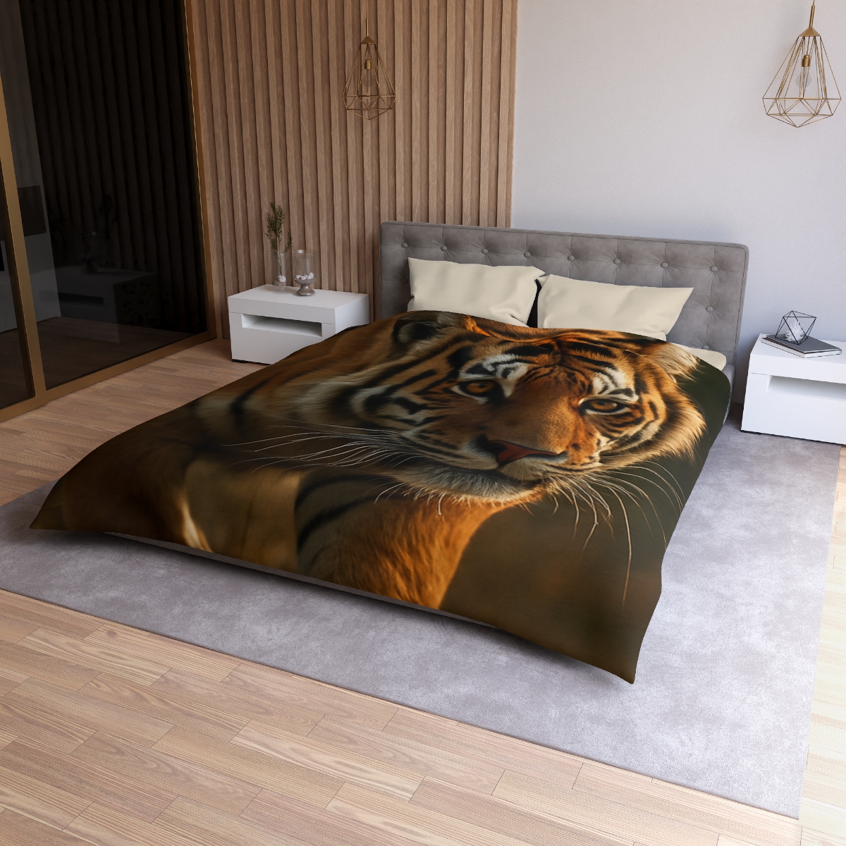 Forest Stalker Bengal Tiger warm winter duvets