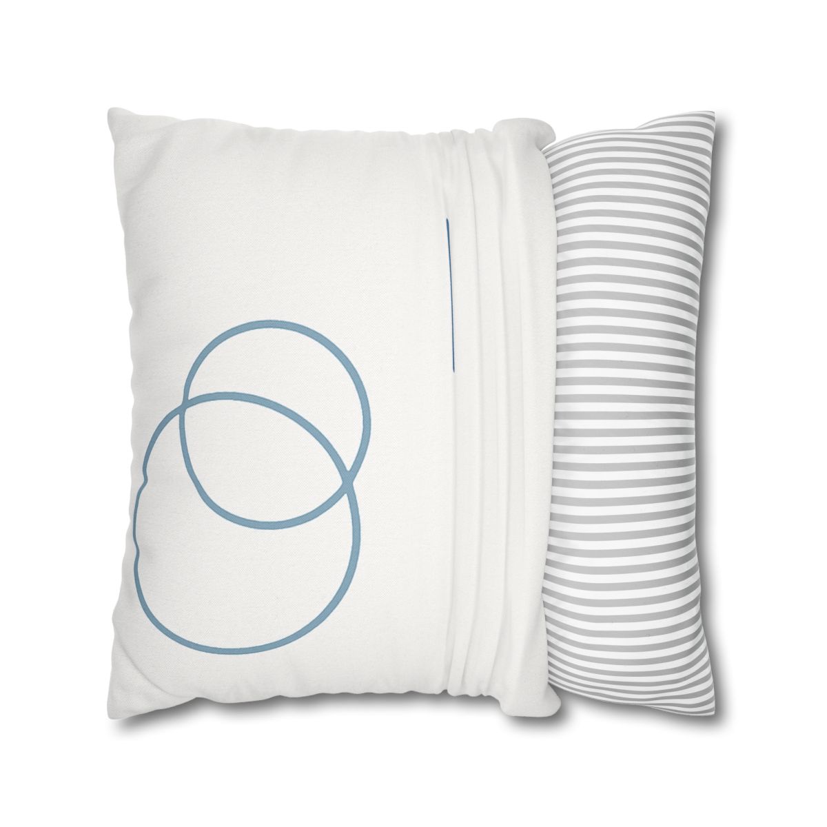 Offset Rings With Quiet Line trendy patterned pillow cases