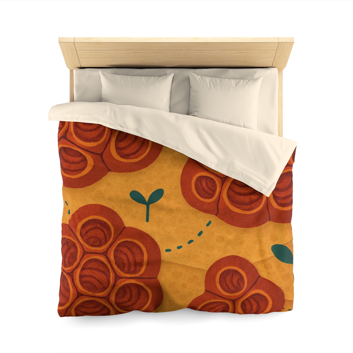 Seed Pod Mosaic soft comforter duvets