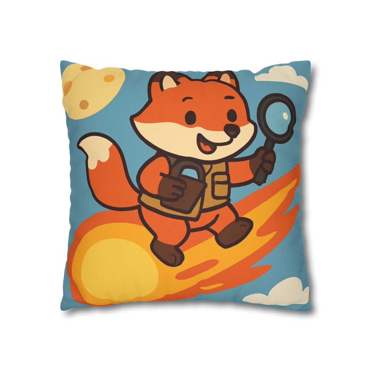 Comet Fox Explorer soft cotton pillow cases