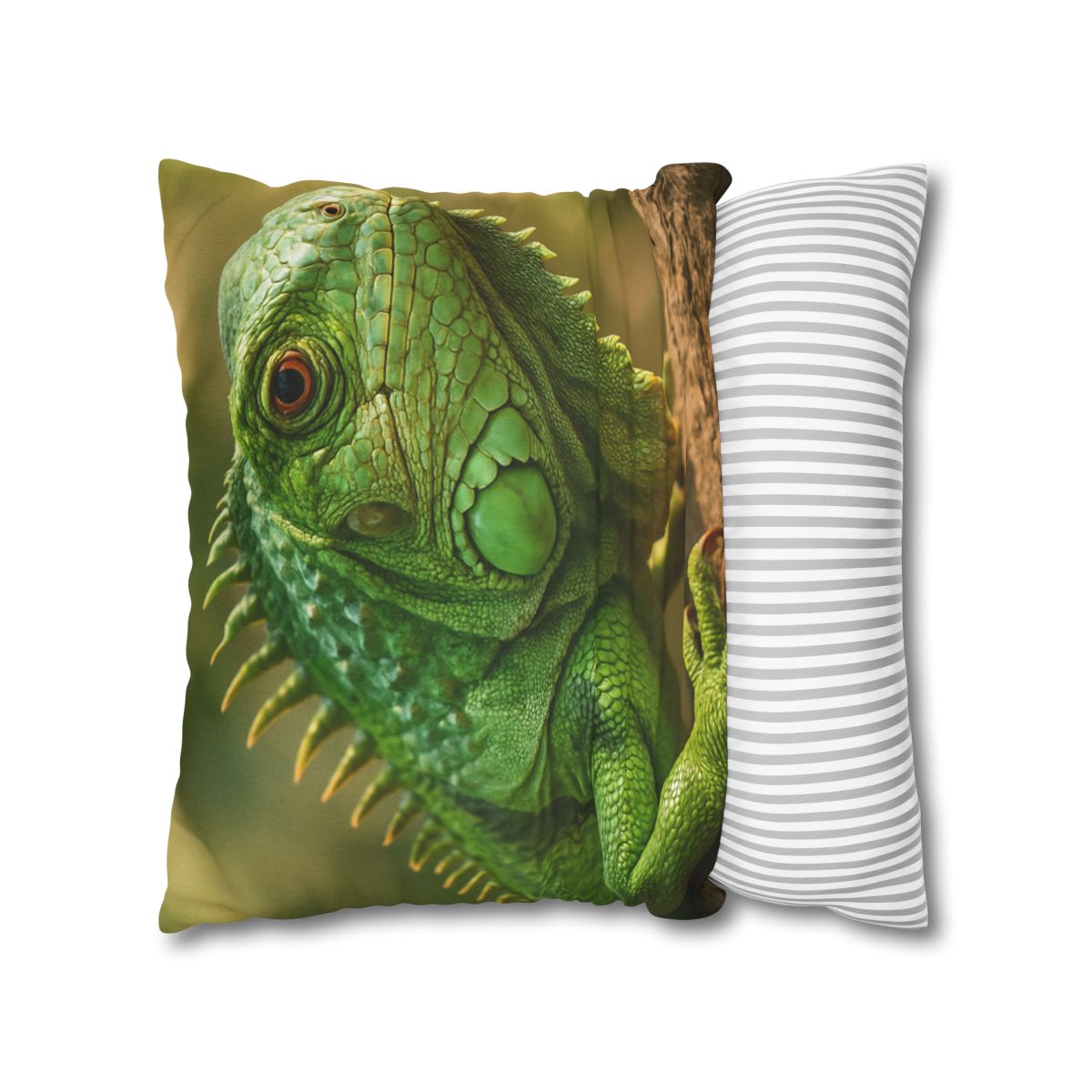 Green Iguana Sun Poise stylish decorative pillowcases