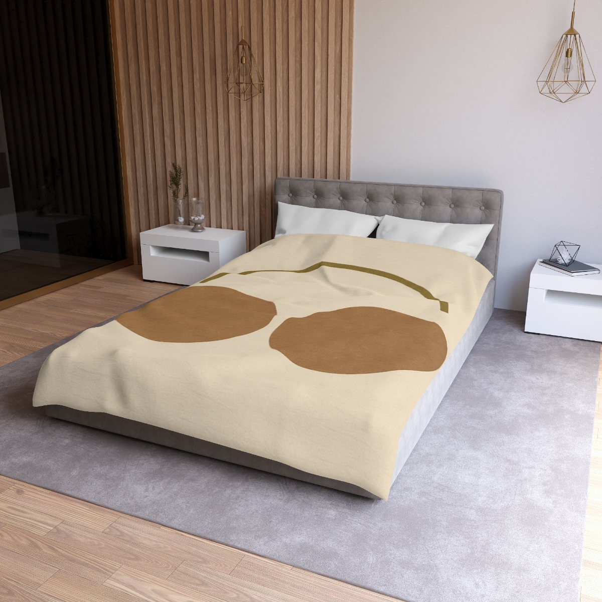 Arc Bridge Over Twin Circles stylish duvet covers