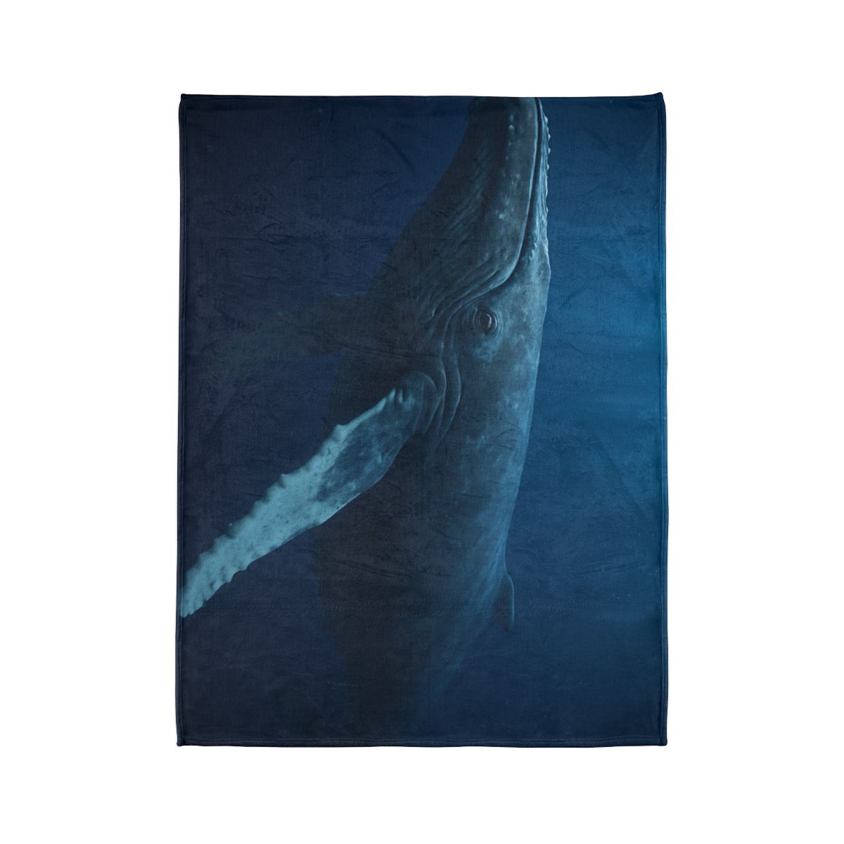 Deep Chorus Humpback Whale personalized cozy blankets