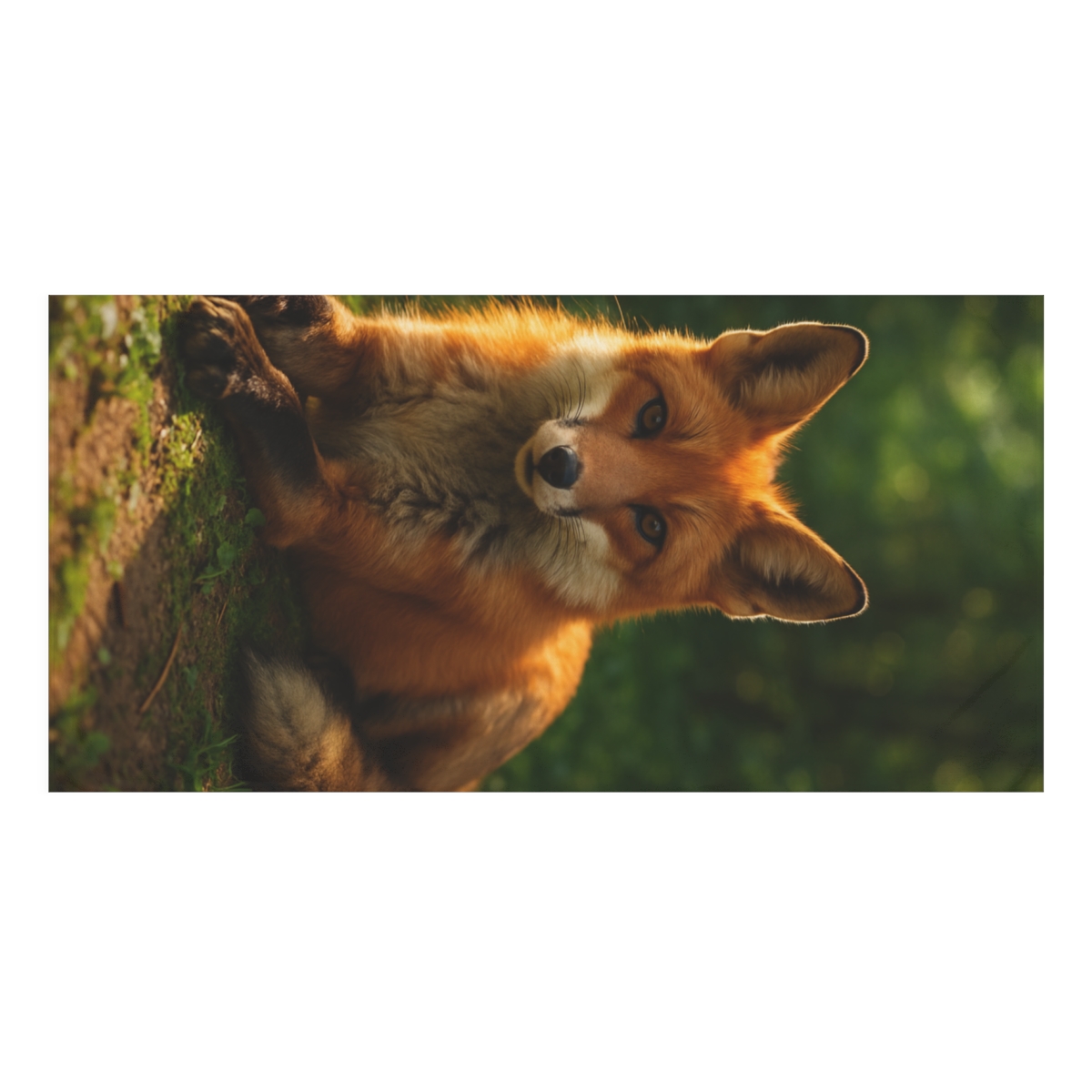 Royal Presence Red Fox custom towels
