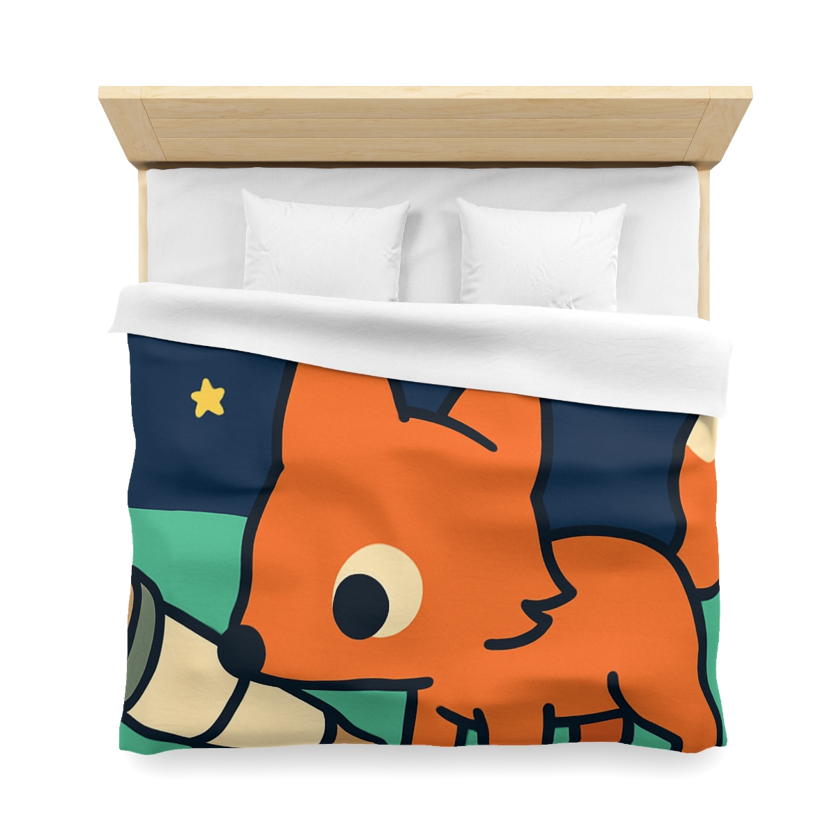 Starlight Safari Fox stylish duvet covers