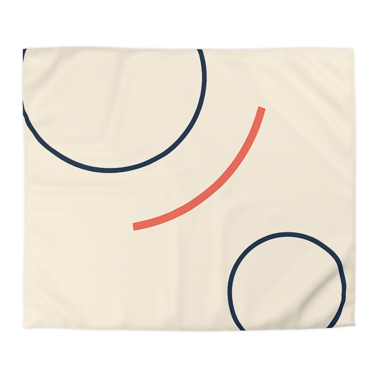 Orbit Gap Circle Pair unique patterned duvets