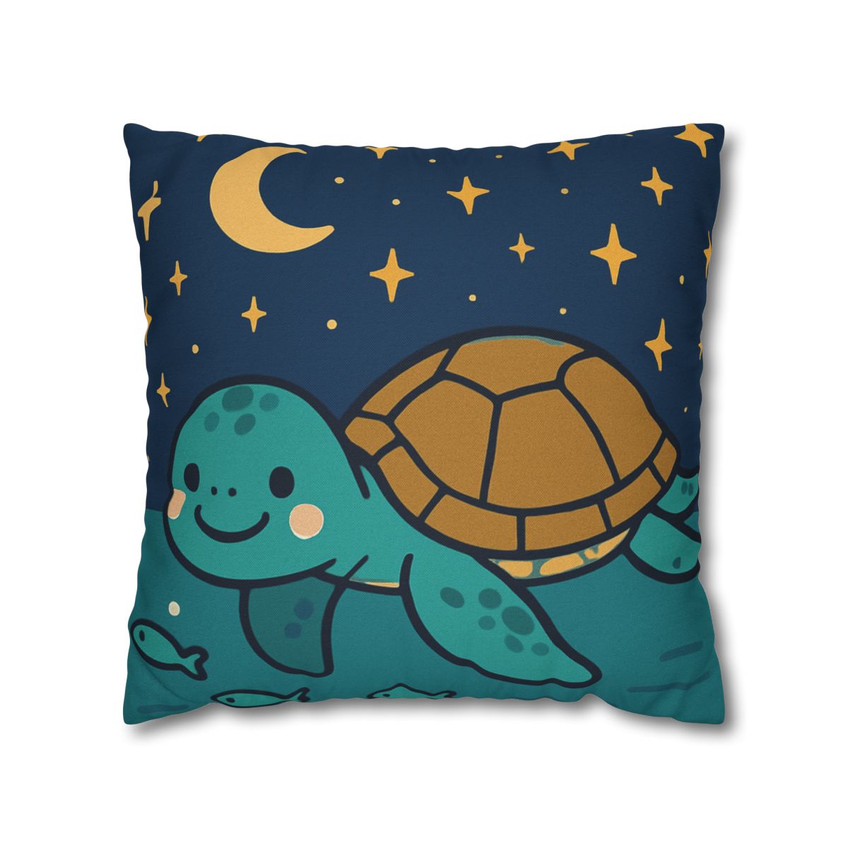 Starry Sea Turtle Voyage stylish decorative pillowcases
