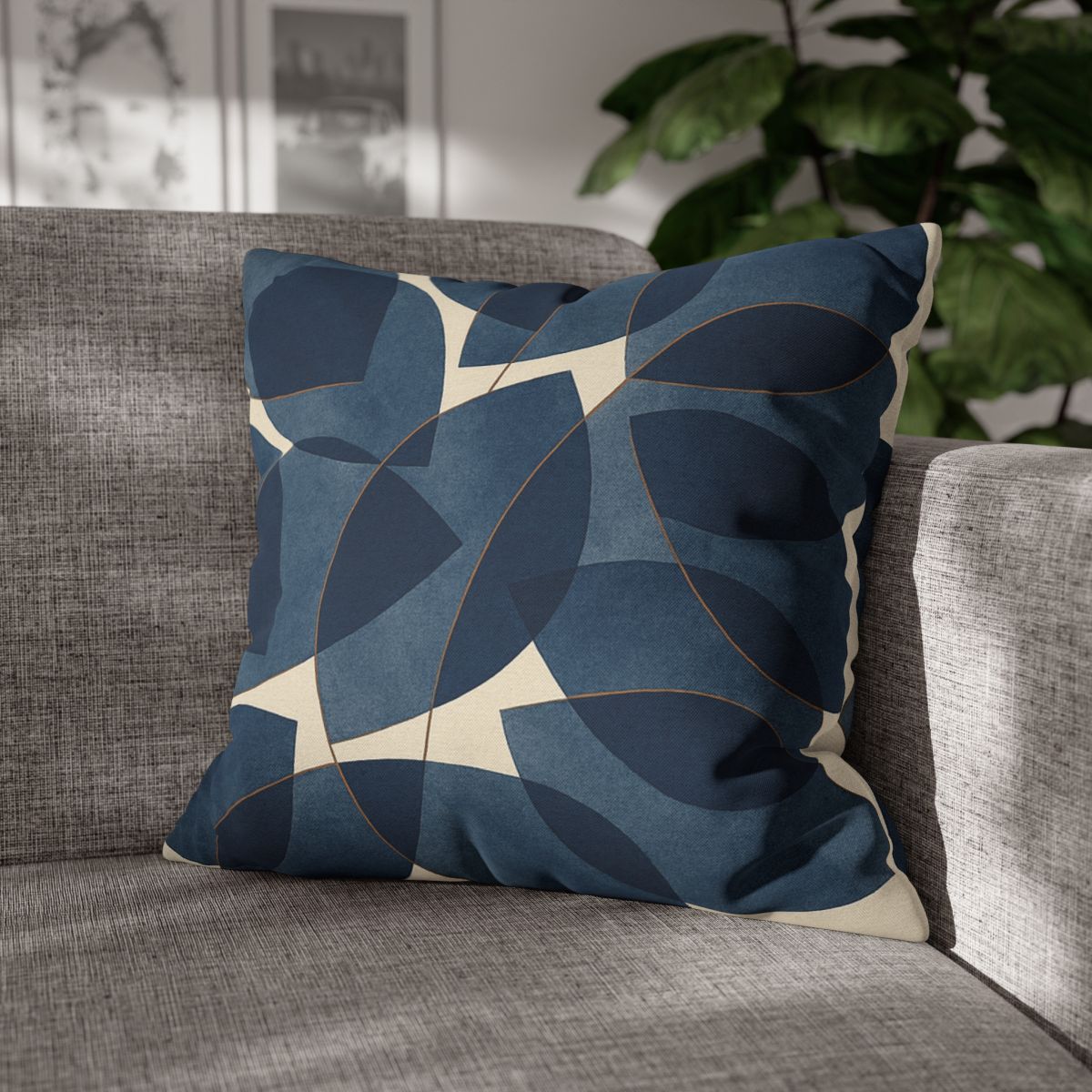 Petal Overlay Mosaic trendy patterned pillow cases