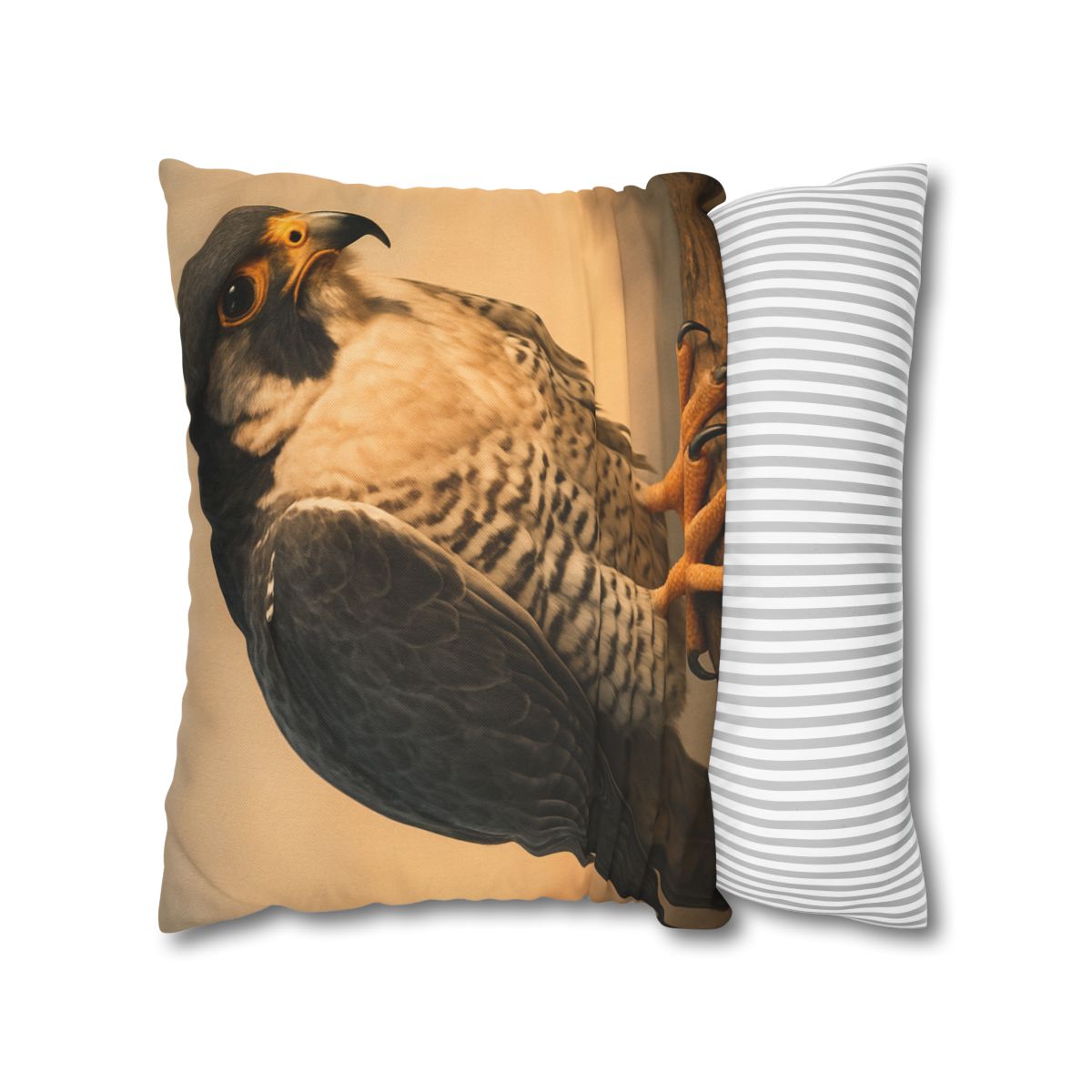 Solar Crest Peregrine Falcon trendy patterned pillow cases