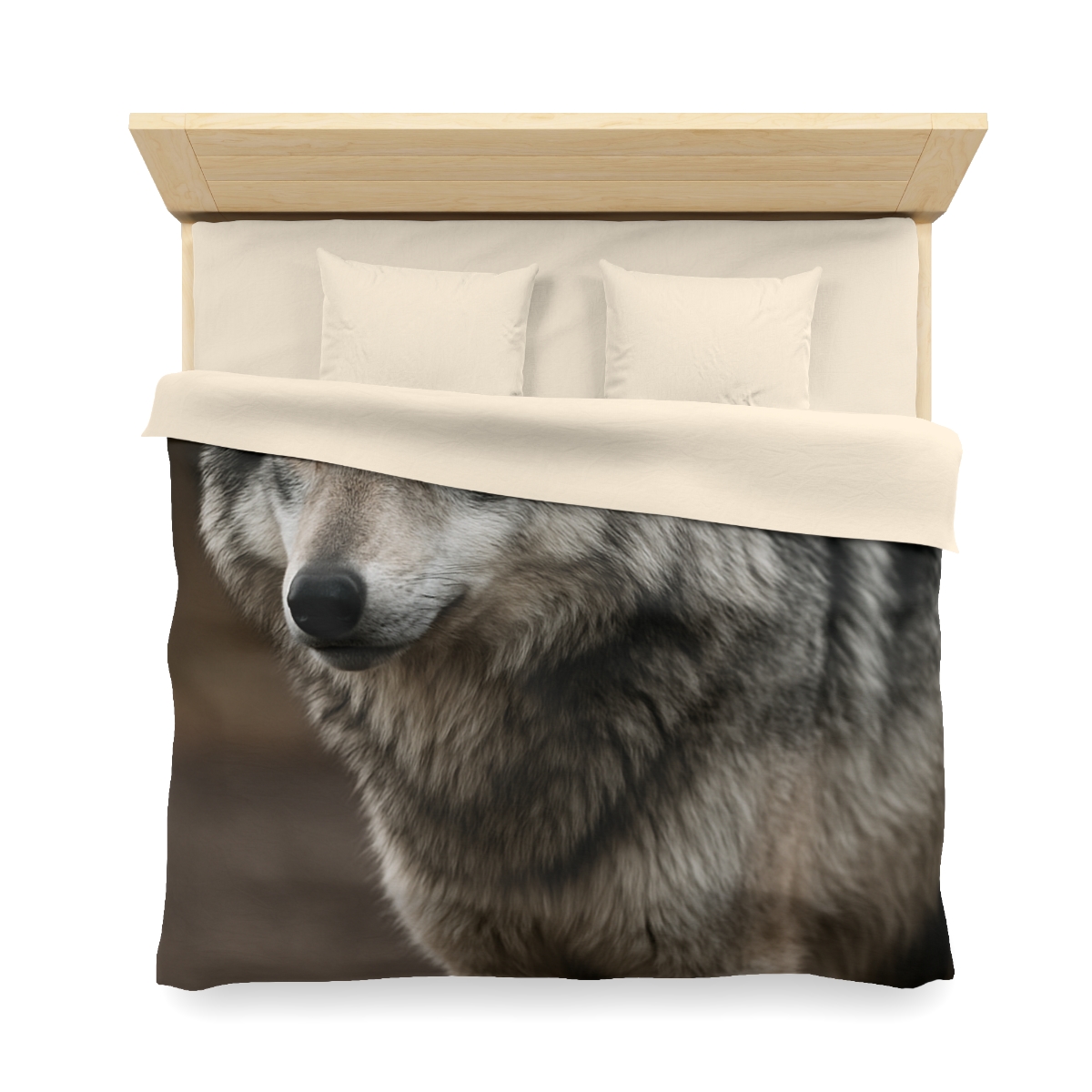 Silver Gaze Gray Wolf duvets for gifts
