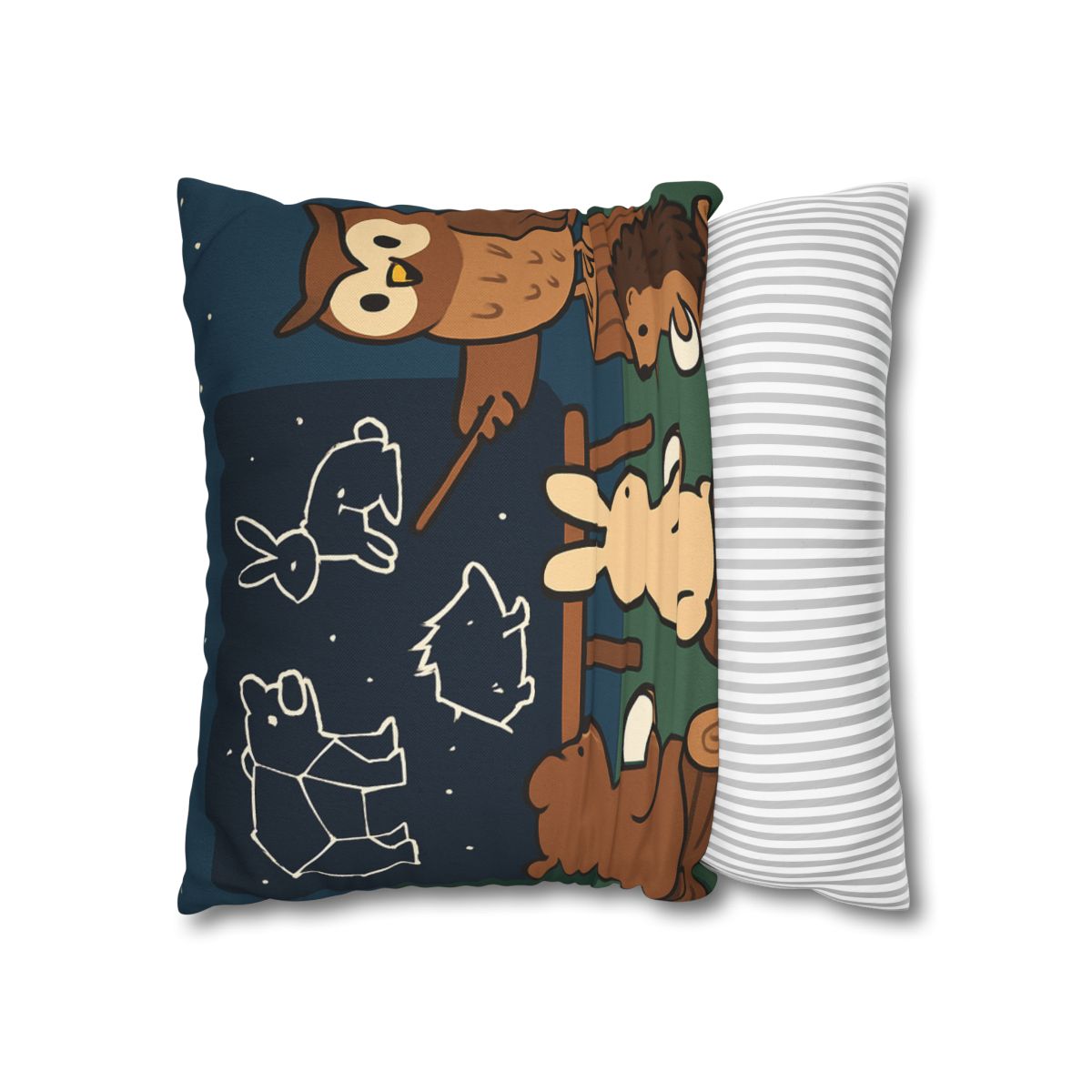 Constellation Classroom Of Forest Animals trendy patterned pillow cases