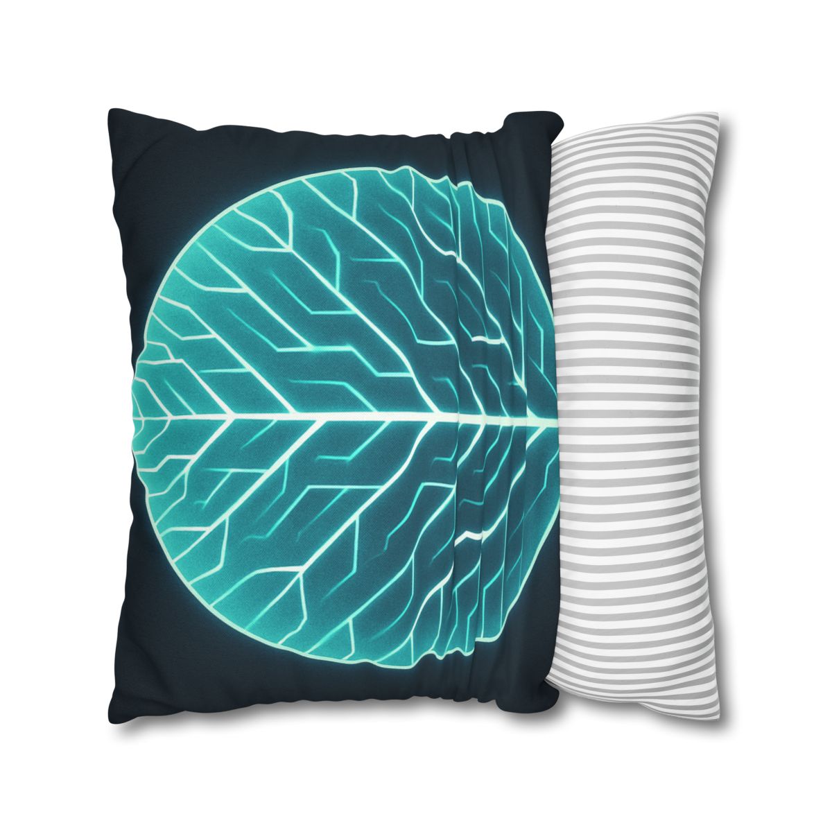 Galactic Leaf Vein Circuit comfortable bedding pillow covers