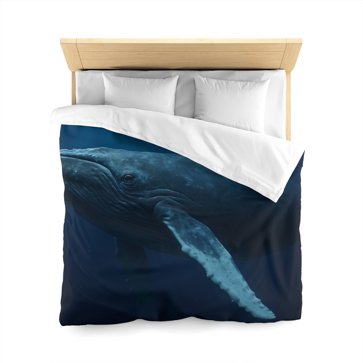 Deep Chorus Humpback Whale personalized bedding duvets