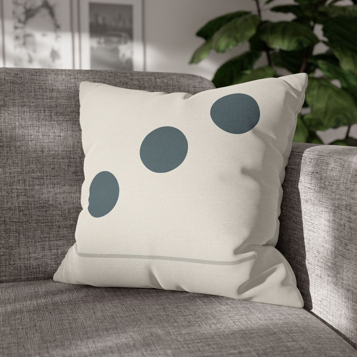 Diagonal Trio With Resting Line custom pillow cases