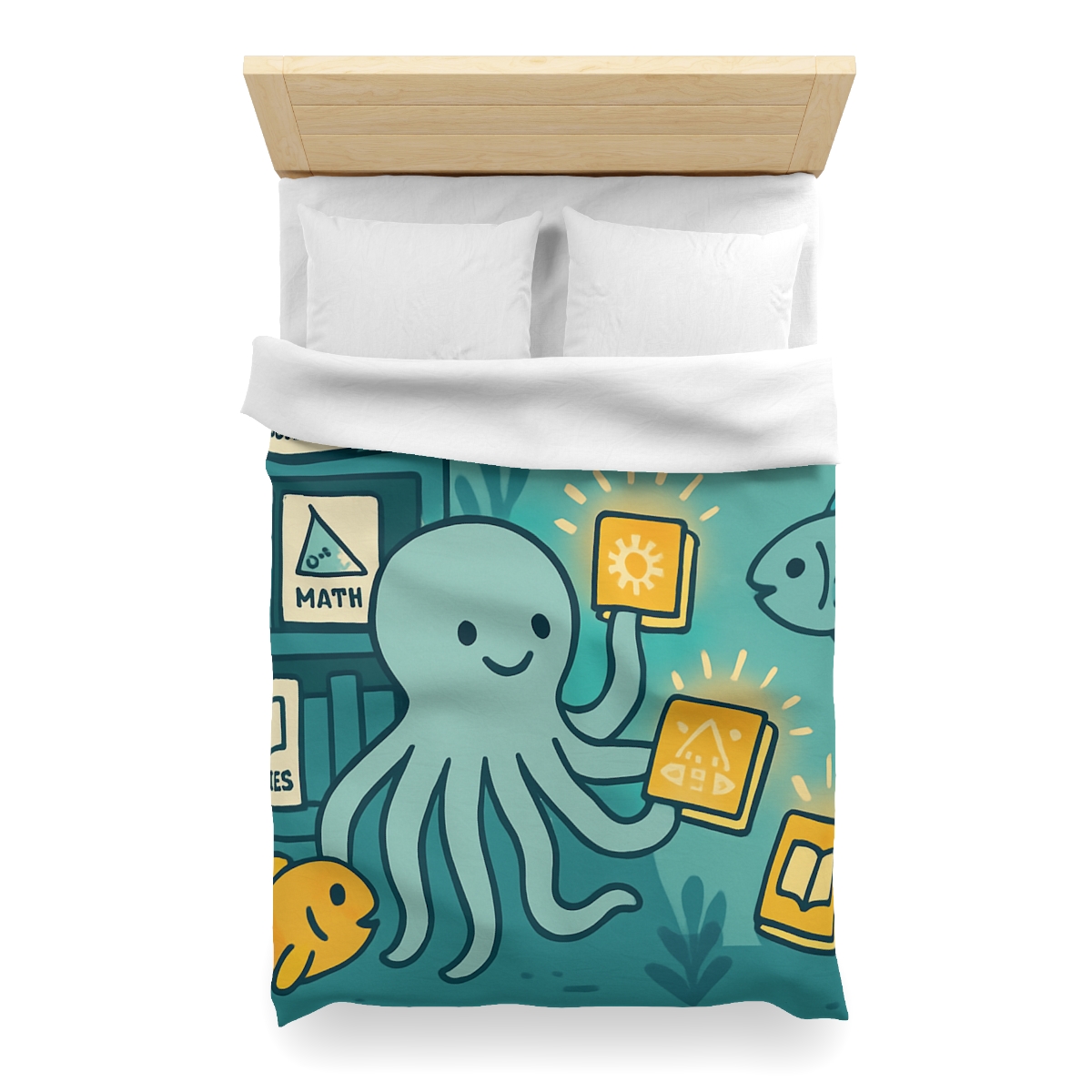 Underwater Library Of Light warm winter duvets