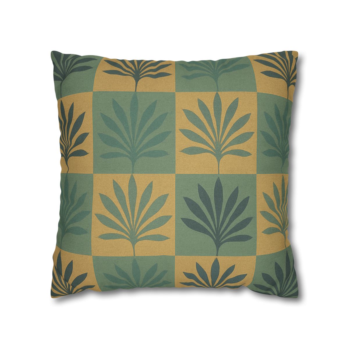 Frond Grid Harmony custom pillow cases
