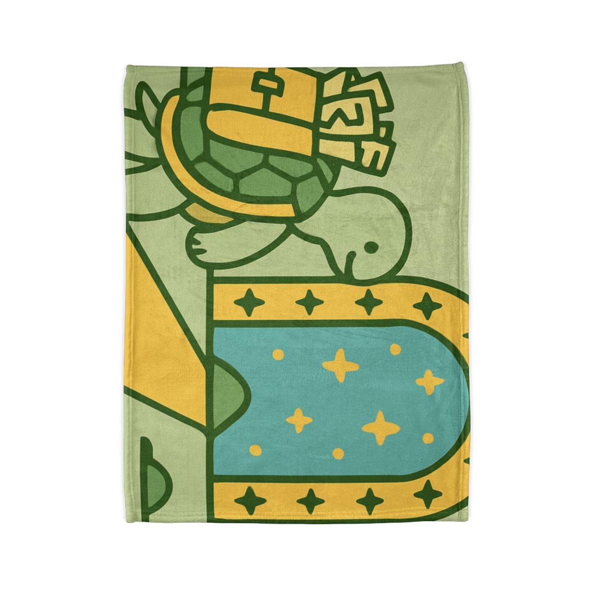 Time-Traveling Tortoise personalized cozy blankets