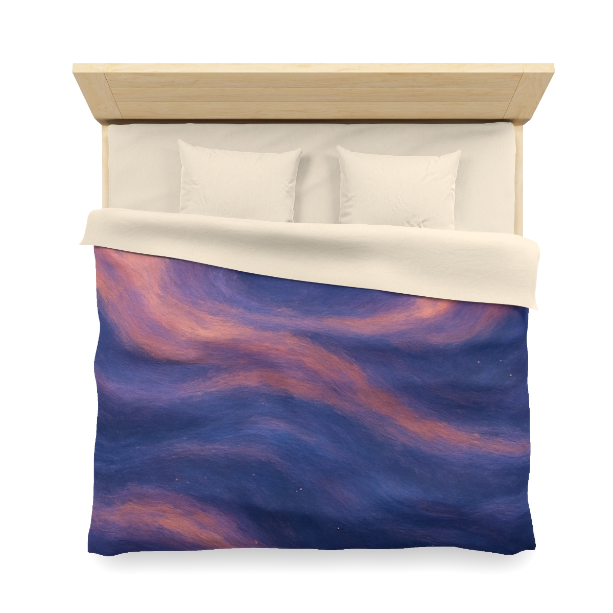 Chromatic Nebula Tapestry personalized bedding duvets
