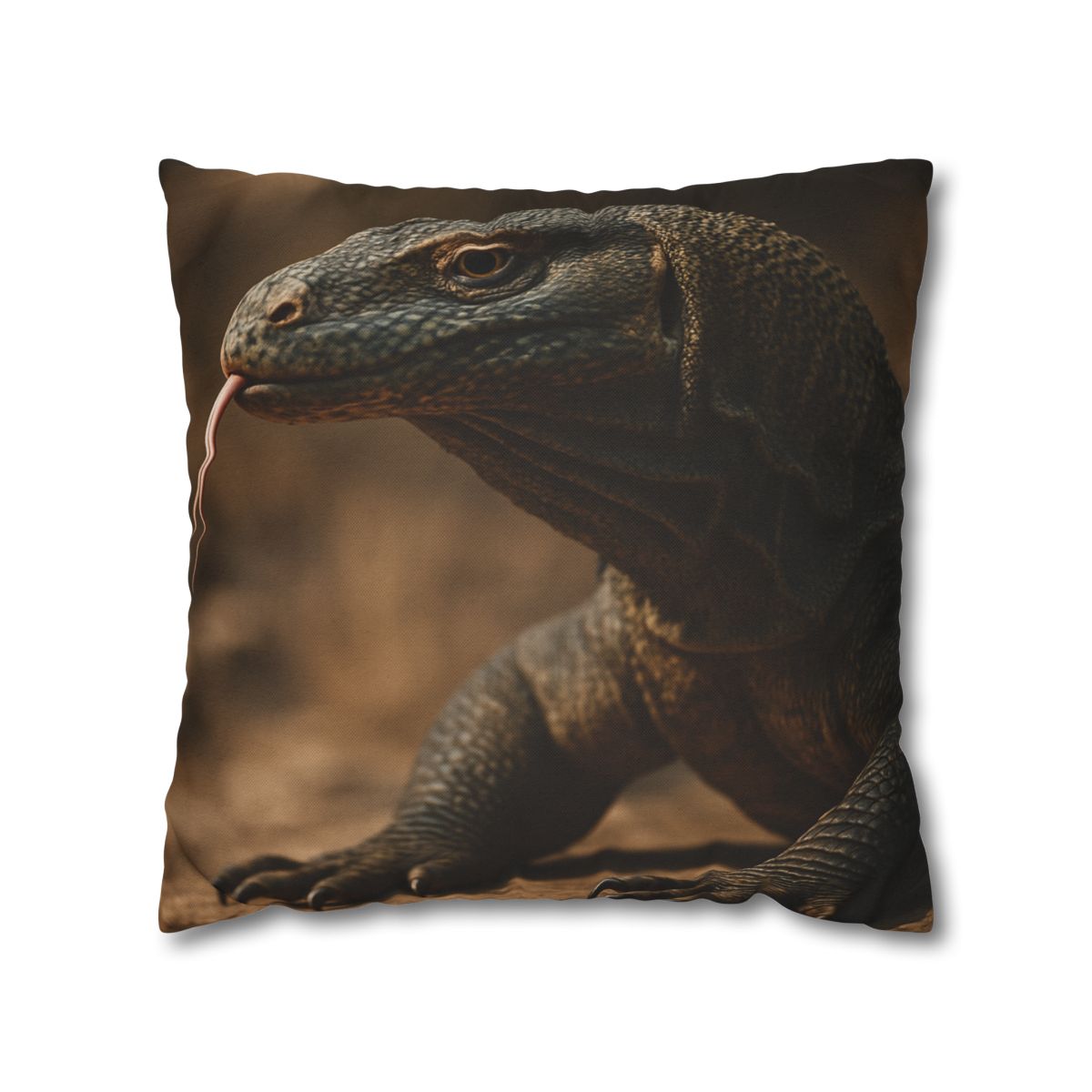 Ancient Sentinel Komodo Dragon stylish decorative pillowcases