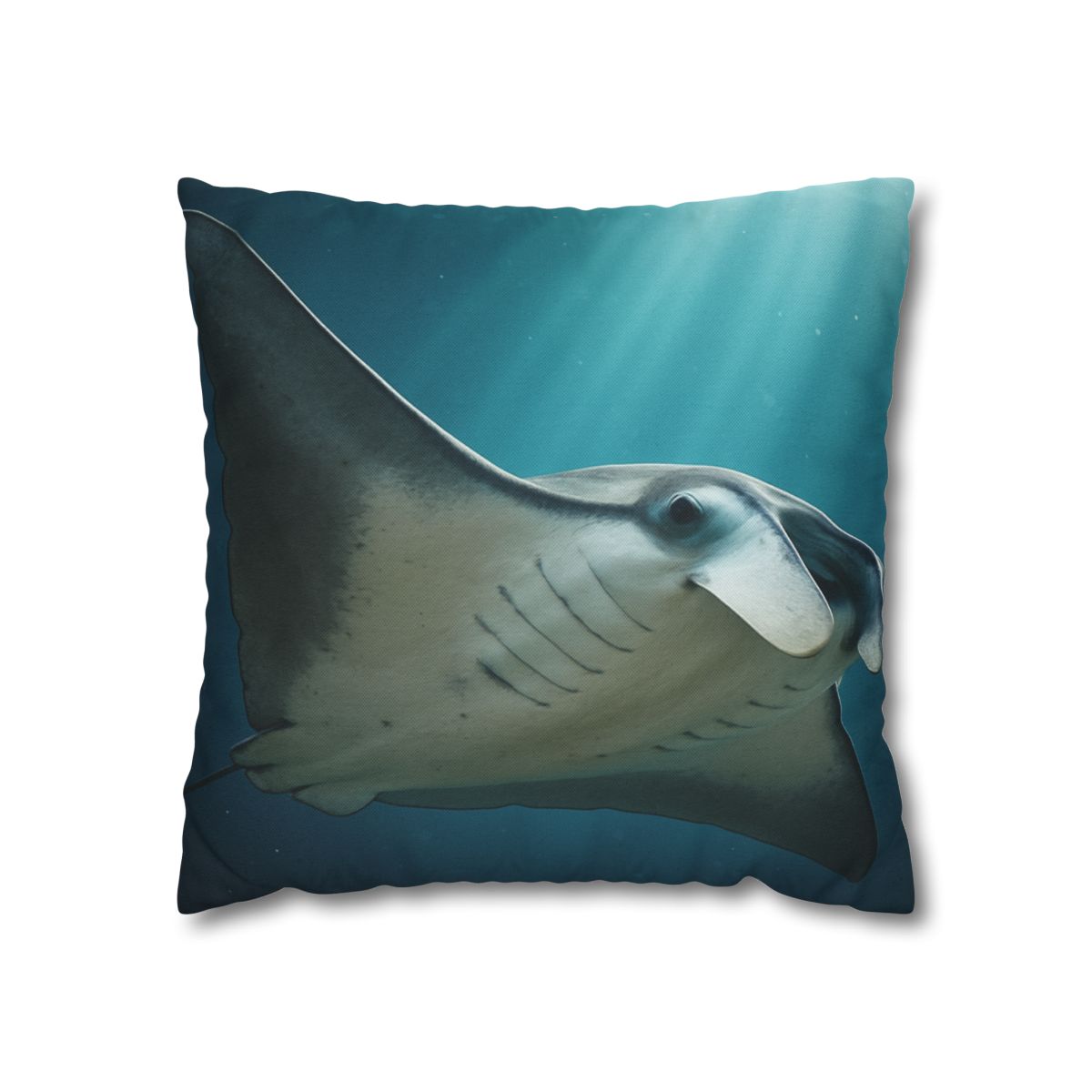 Silk Wing Drift Manta Ray custom pillow cases
