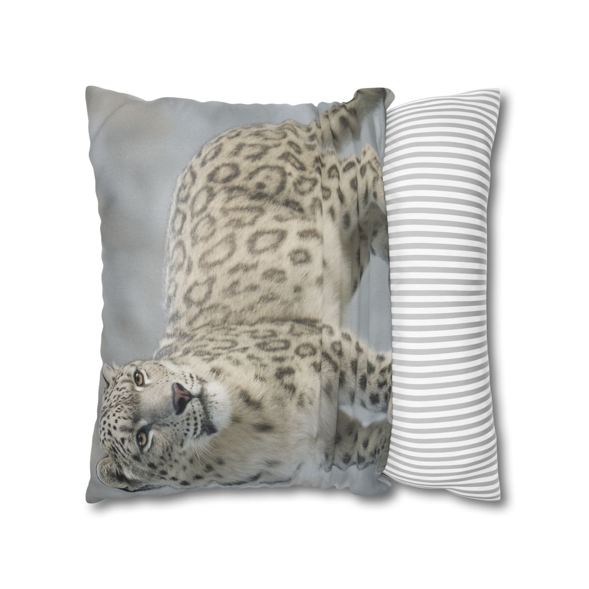 Snow Drift Hunter Snow Leopard unique gift pillow cases