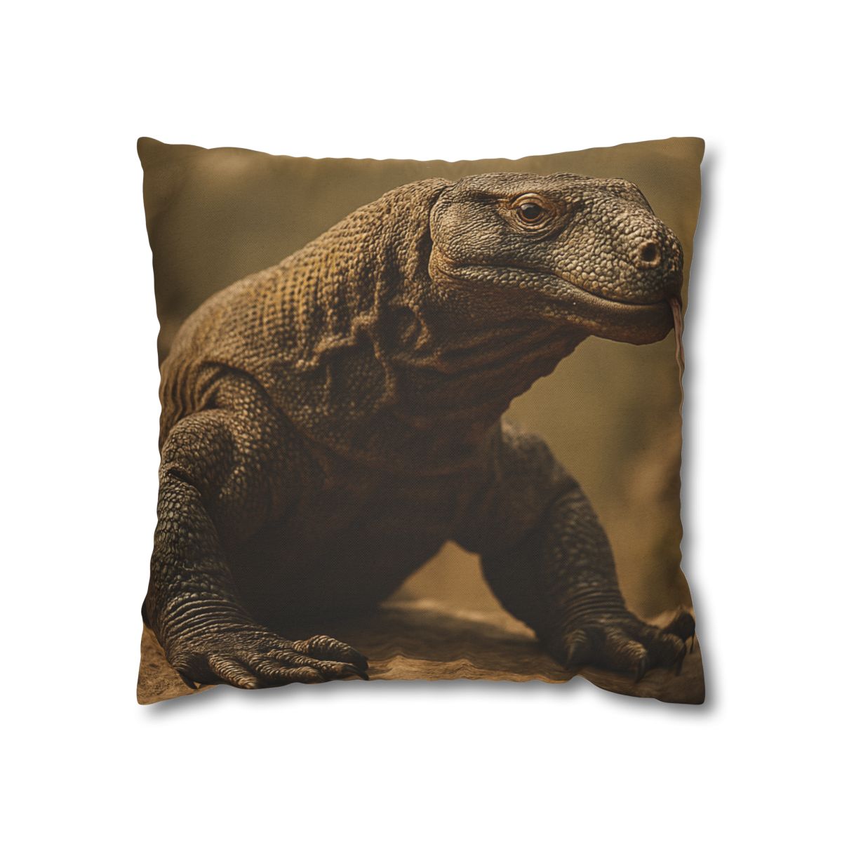 Ancient Sentinel Komodo Dragon custom pillow cases