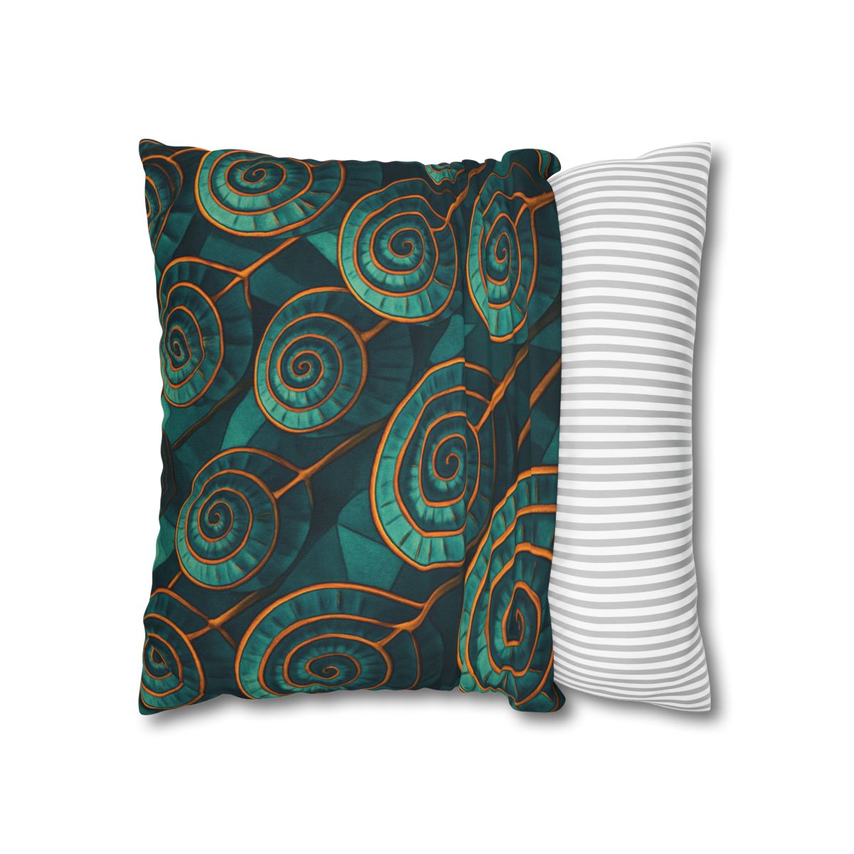 Spiral Seed Pod Matrix trendy patterned pillow cases