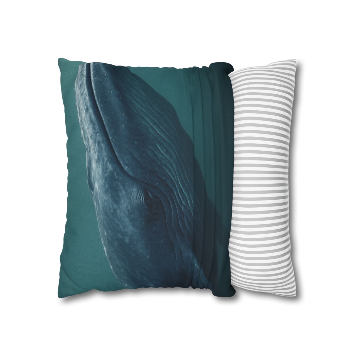 Ocean Song Blue Whale personalized pillow covers