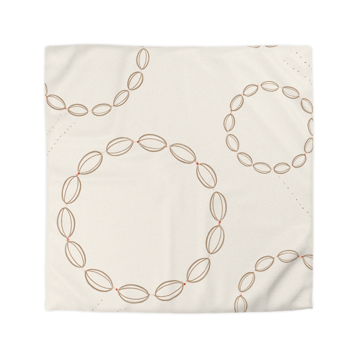 Seed Pod Halo Scatter custom duvets