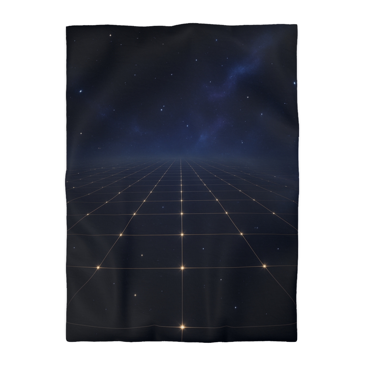 Luminous Cosmic Lattice personalized bedding duvets