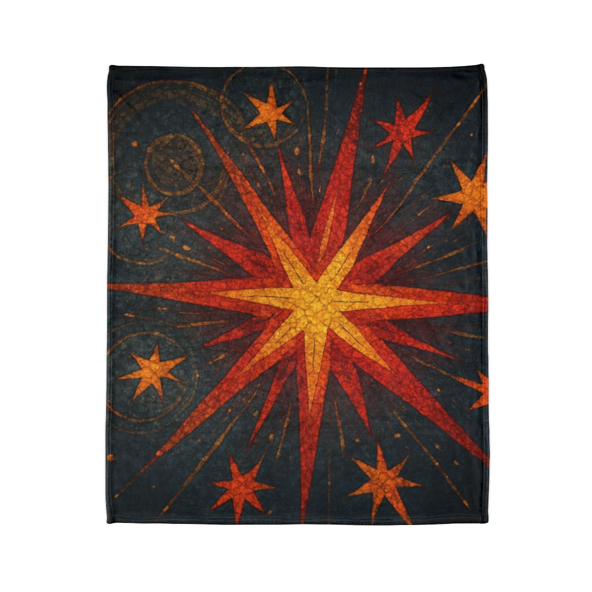 Starburst Cluster Mosaic designer printed blankets