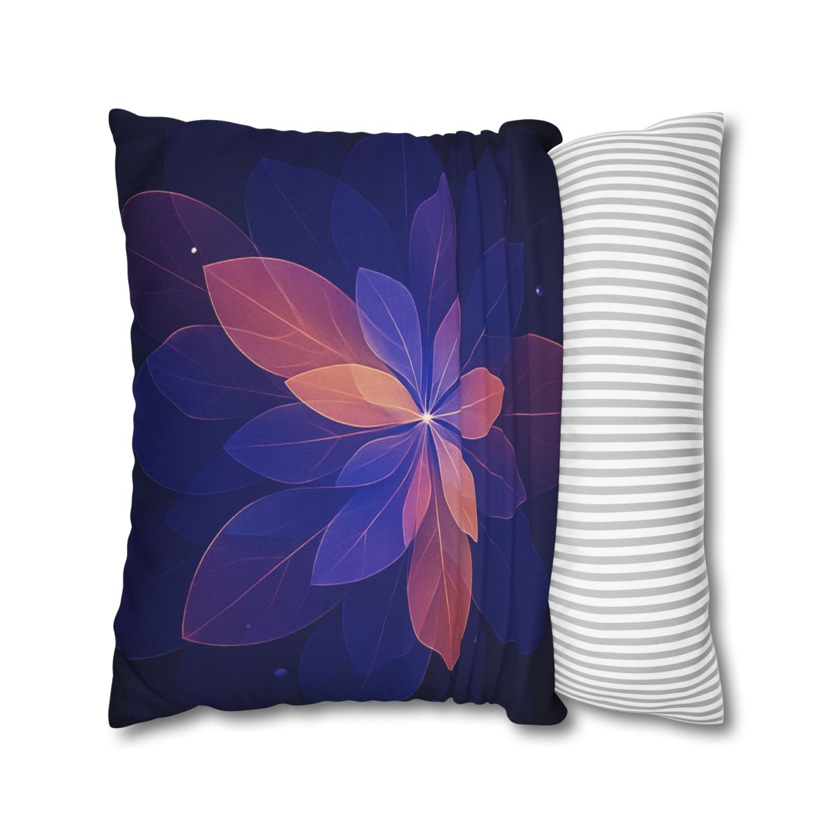 Petal Prism Overlap soft cotton pillow cases