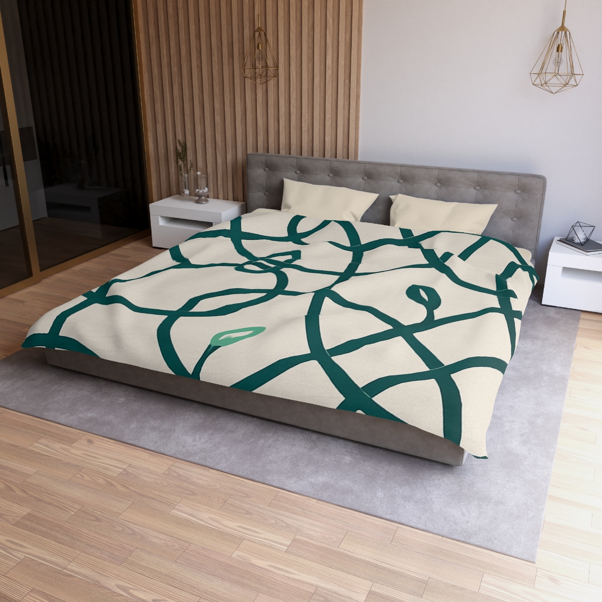 Vine Circuit Interlace warm winter duvets