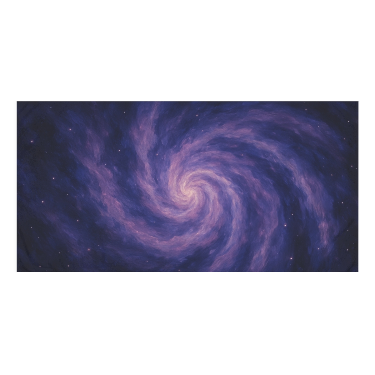 Celestial Nebula Whirl custom towels
