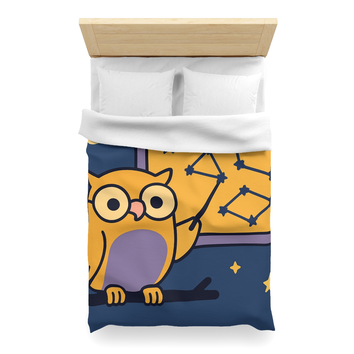 Moonlit Owl Classroom designer printed duvets