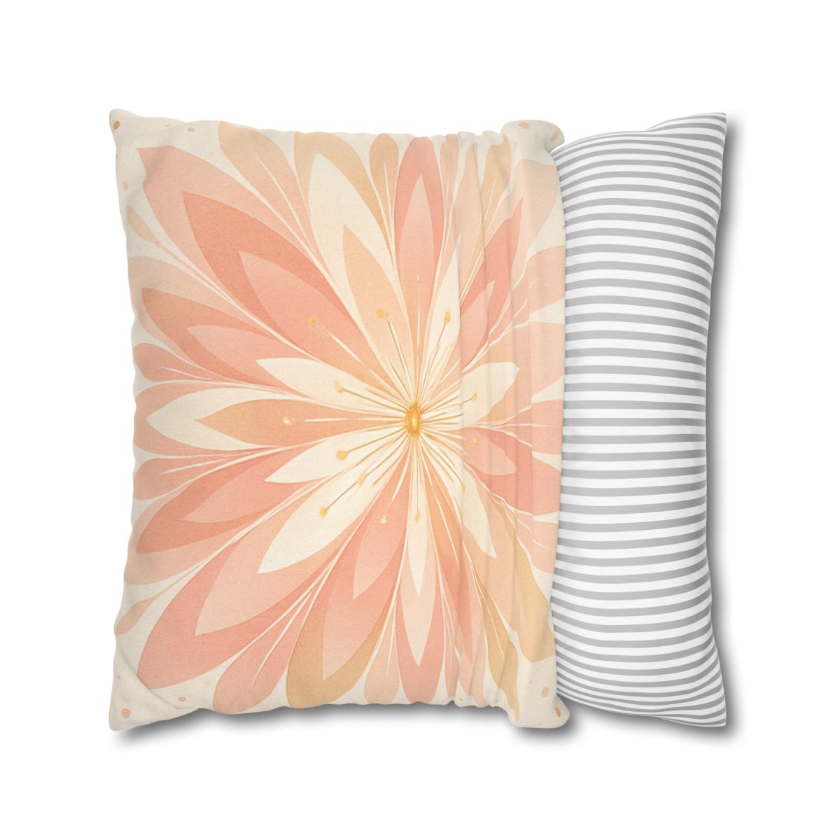 Petal Radius Starburst designer print pillow cases