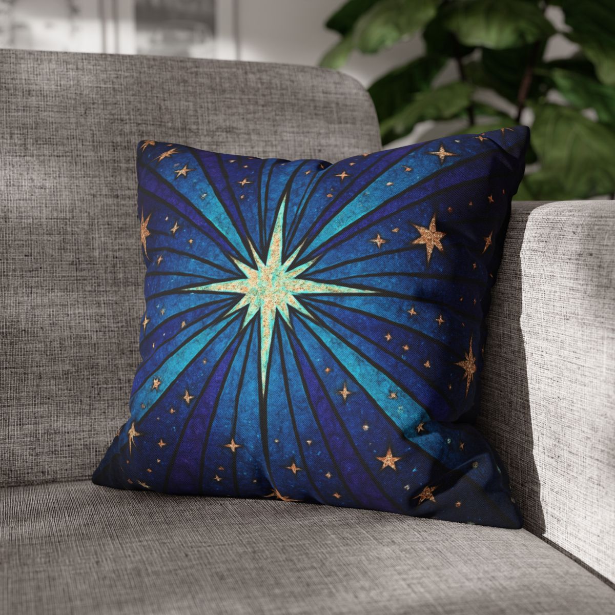 Starburst Cathedral designer print pillow cases