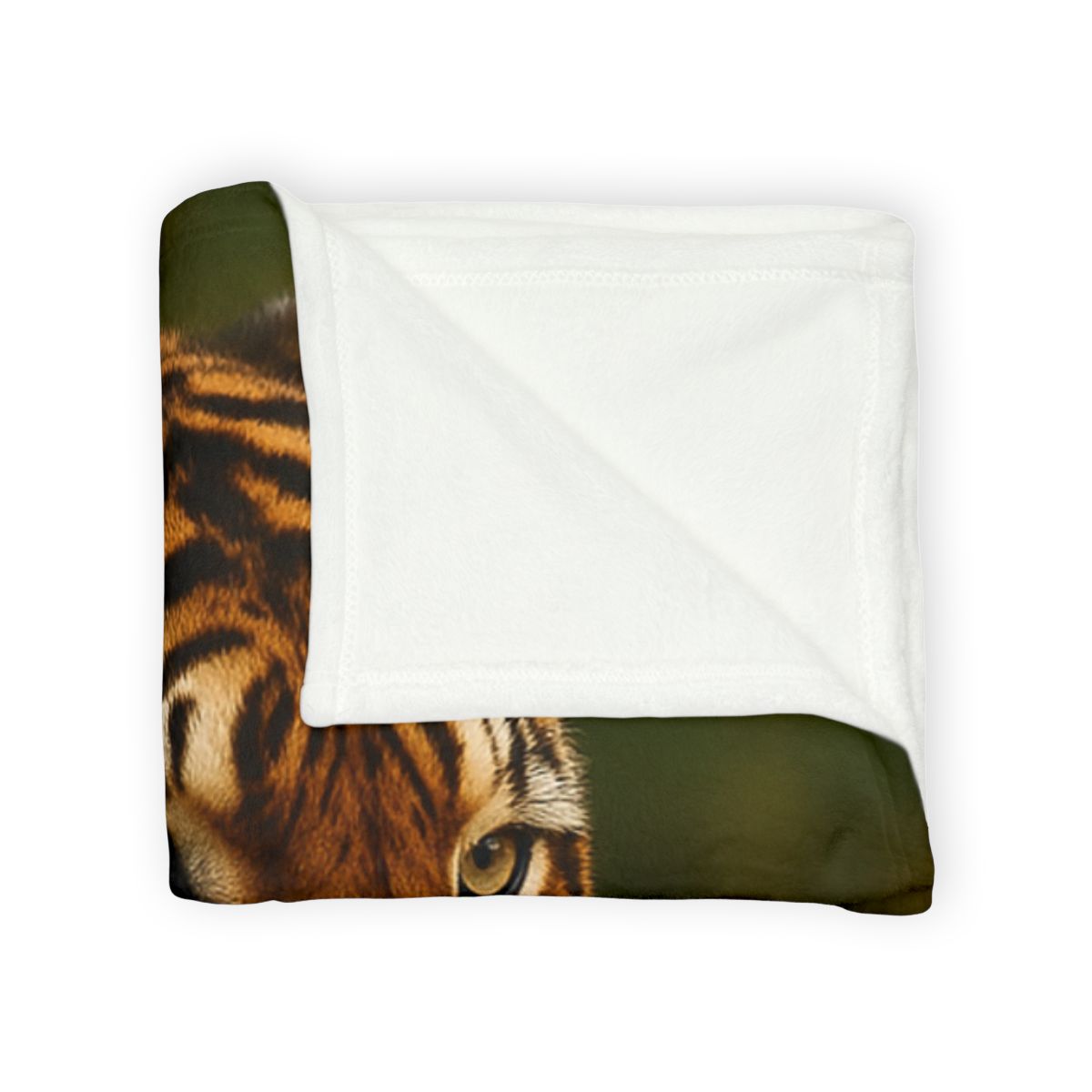 Forest Stalker Bengal Tiger soft fleece blankets