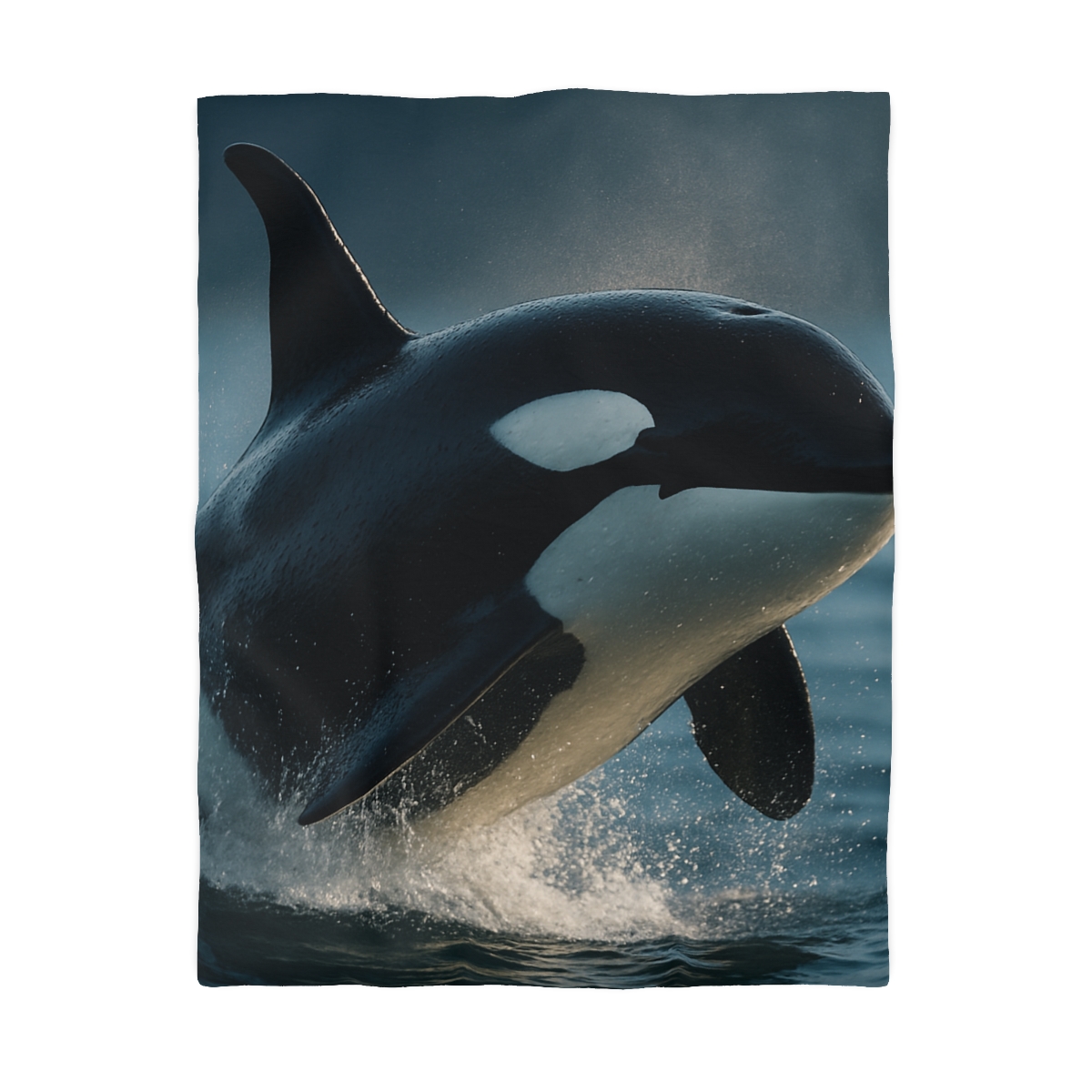 Abyss Glide Orca unique patterned duvets