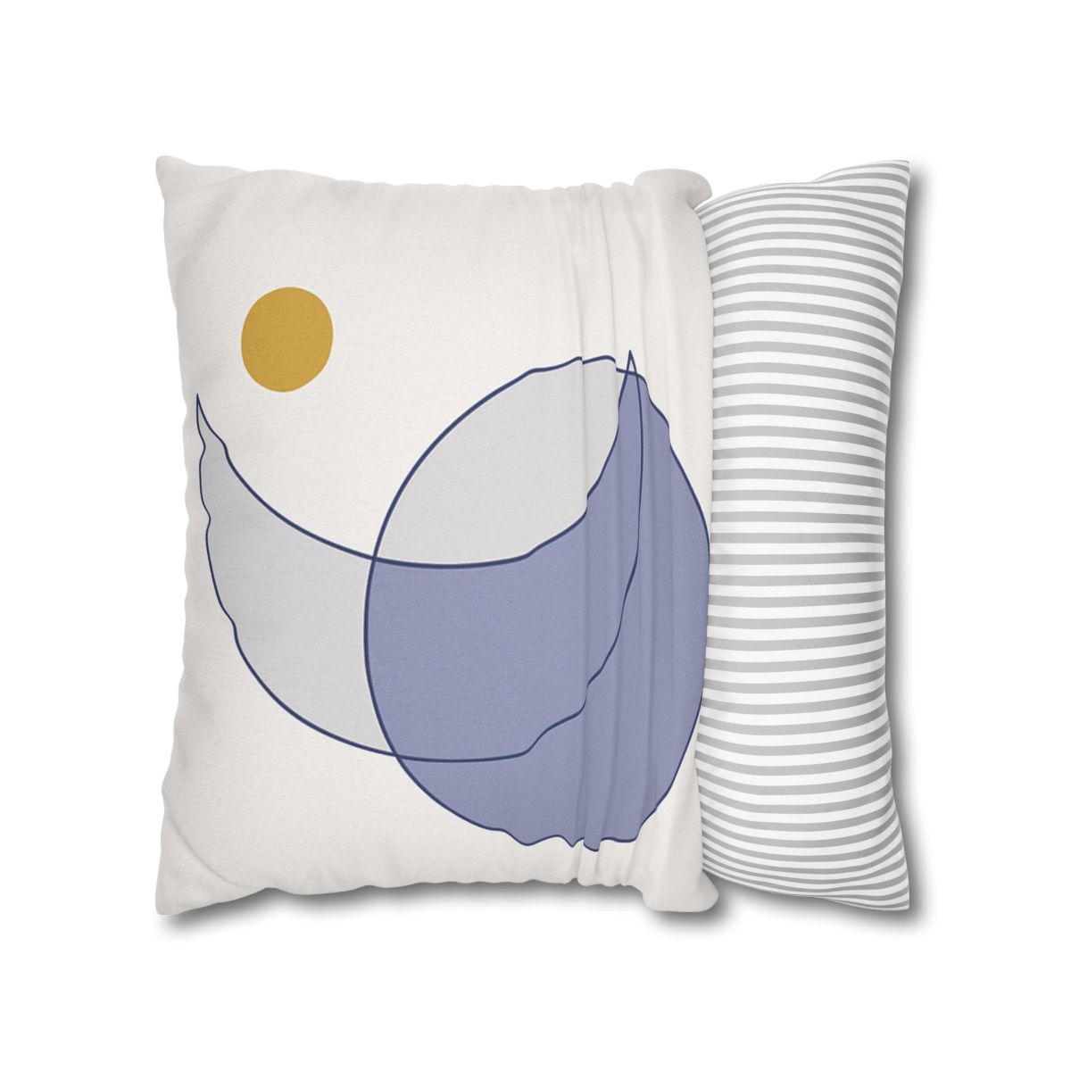 Intersecting Arc Duo trendy patterned pillow cases