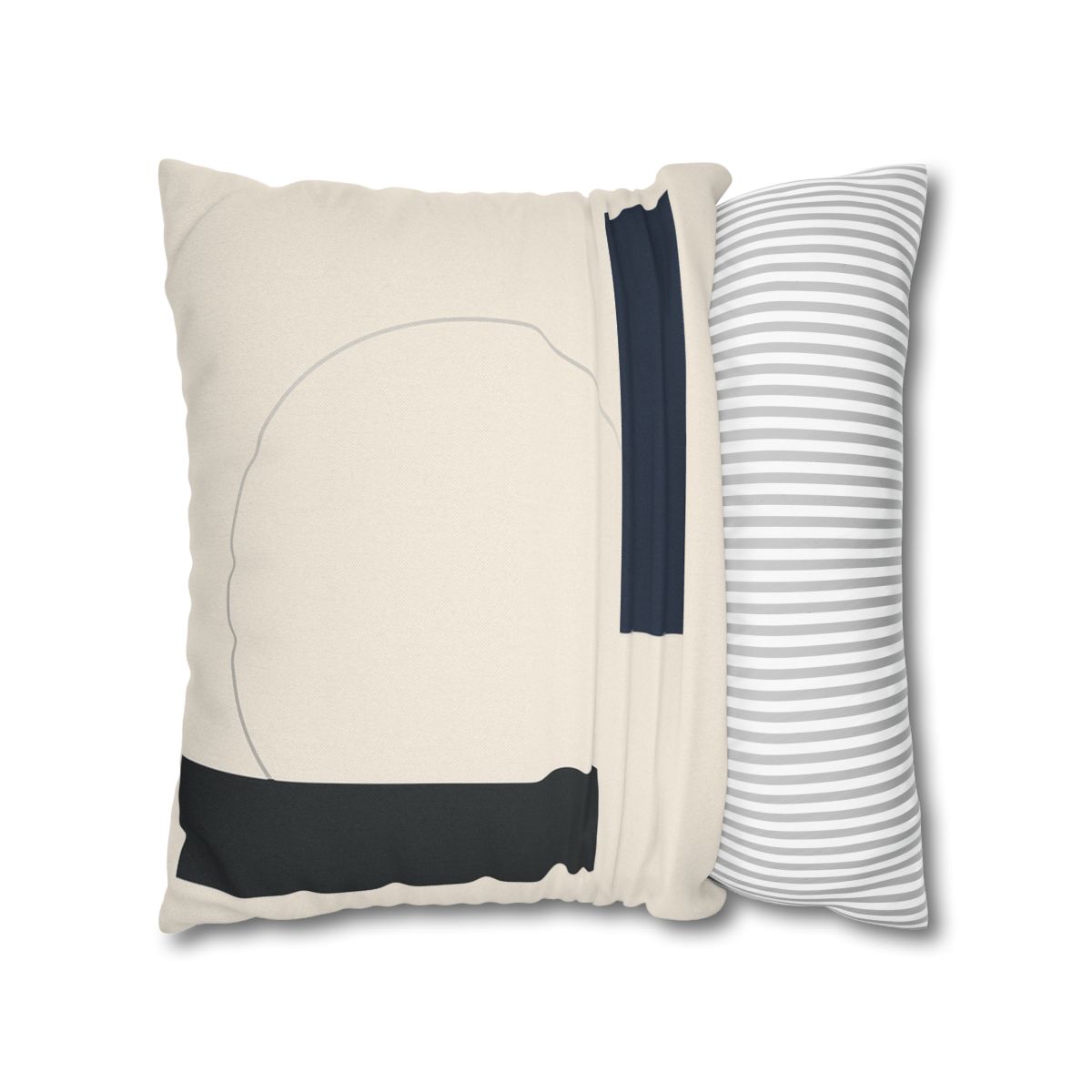 Offset Rectangle Orbit trendy patterned pillow cases