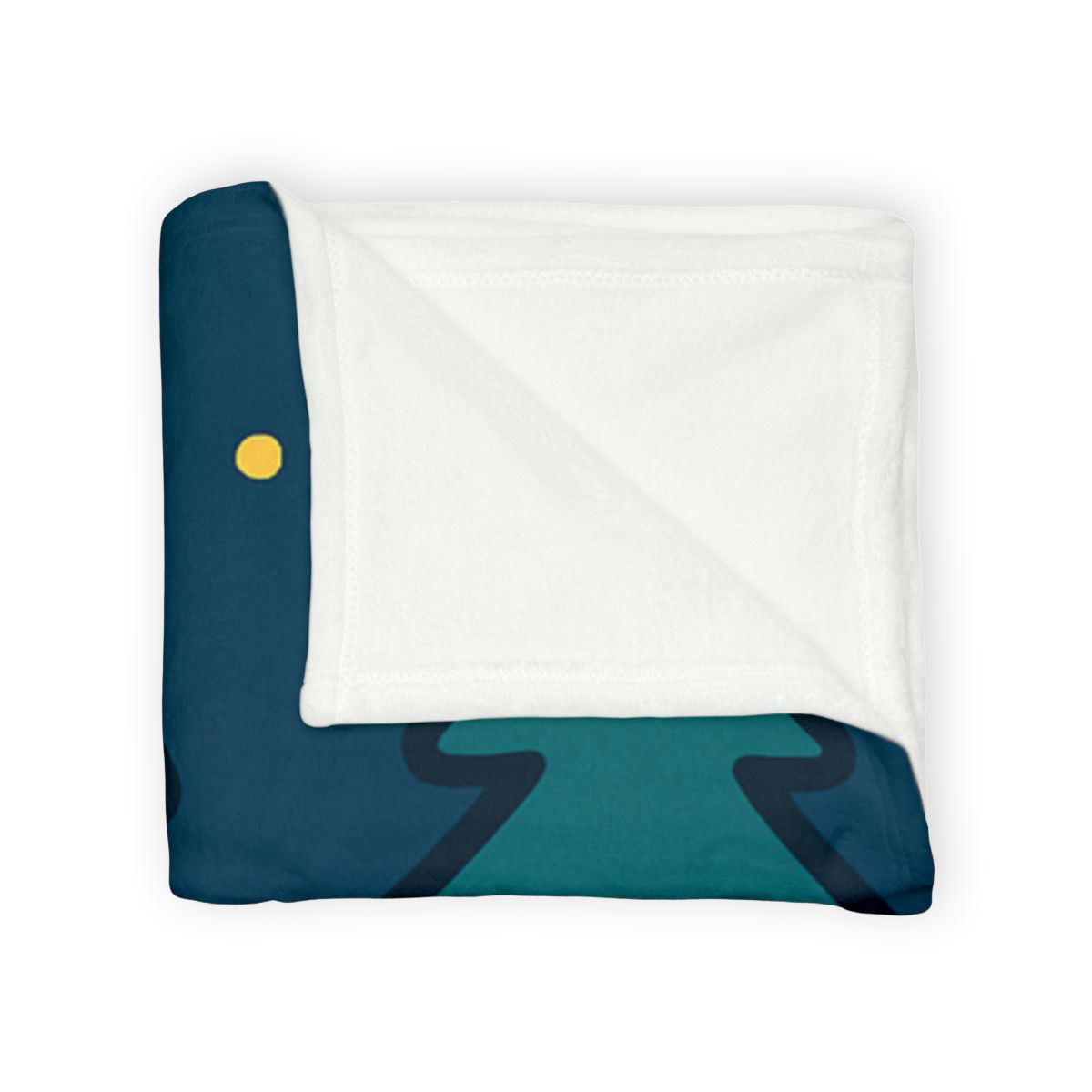 Starlight Forest Fox personalized cozy blankets