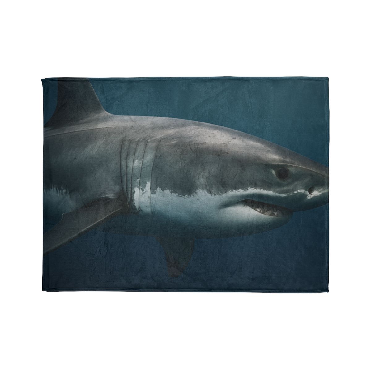 Silent Hunter Great White Shark unique gift blankets