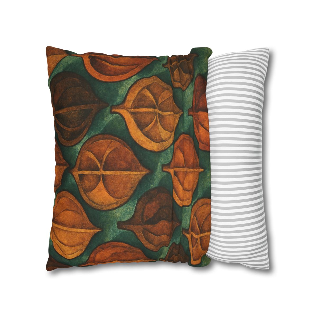 Seed Pod Cluster Mosaic soft cotton pillow cases