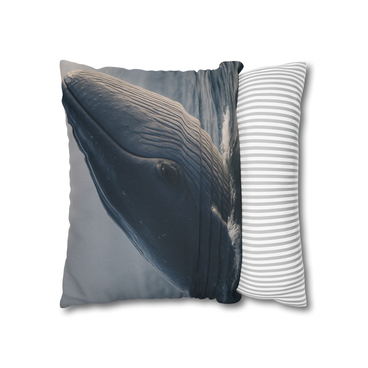 Ocean Song Blue Whale comfortable bedding pillow covers